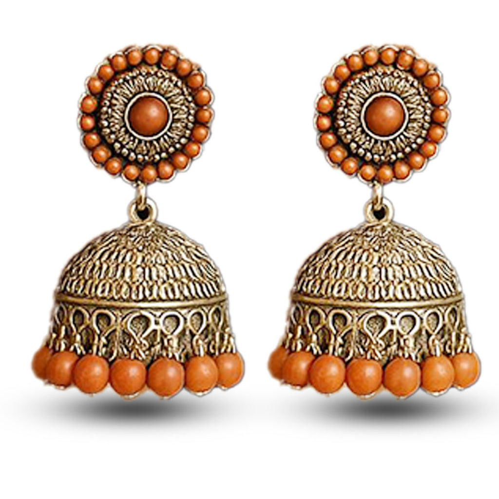 Trendy Oxidised Jhumka Earrings – Lifestyle Look