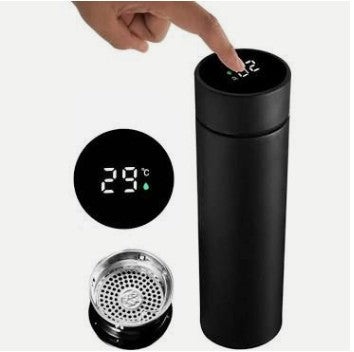 Stainless Steel Temperature Display Water Bottle